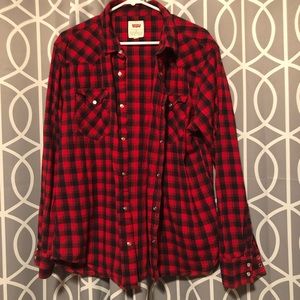 Levi’s Red & Navy flannel